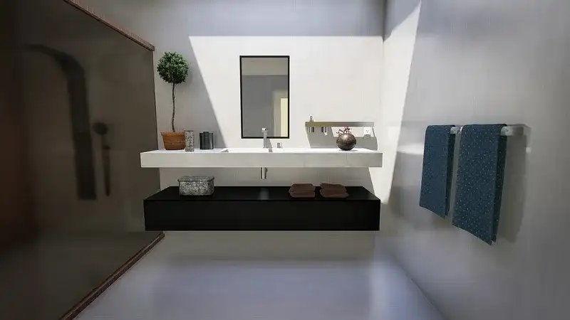 Walk-in Dusche München bodengleich rahmenlos - Badsanierung Grohe Hansgrohe ab 16.750 Euro