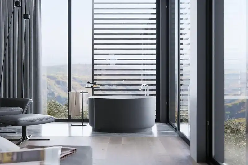 Luxusbad München freistehende Badewanne Design - Komplettbad Villeroy Boch Duravit ab 32.350 Euro